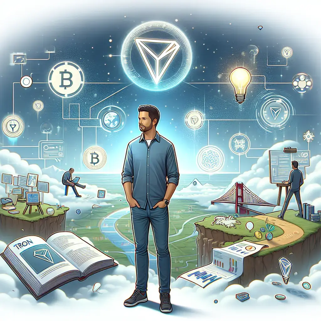 Image that represents the author Lucas Bradford, a renowned blogger specializing in TRON (TRX)